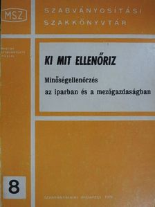 Ki mit ellenőriz [antikvár]