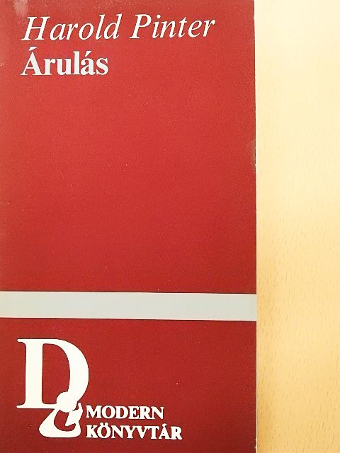 Harold Pinter - Árulás [antikvár]