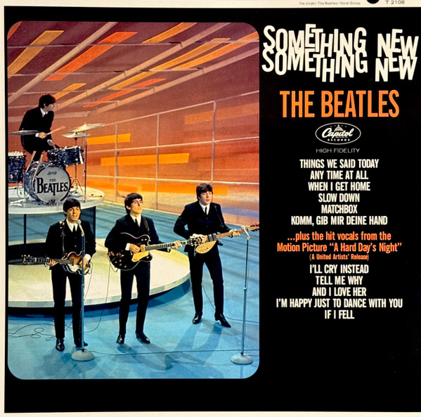 The Beatles - SOMETHING NEW LP THE BEATLES