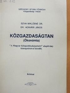 Dr. Honvári János - Közgazdaságtan [antikvár]