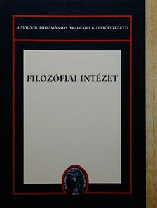 Bodnár György - Filozófiai Intézet [antikvár]