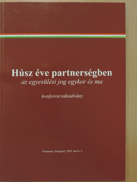 Balog Zoltán - Húsz éve partnerségben [antikvár]