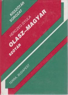 HERCZEG GYULA - Olasz-magyar szótár [antikvár]