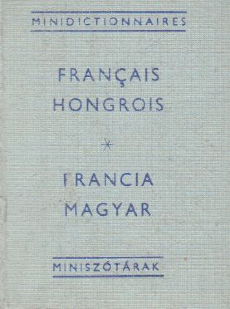 HAVAS LÍVIA - Francia-magyar miniszótár (mini) [antikvár]