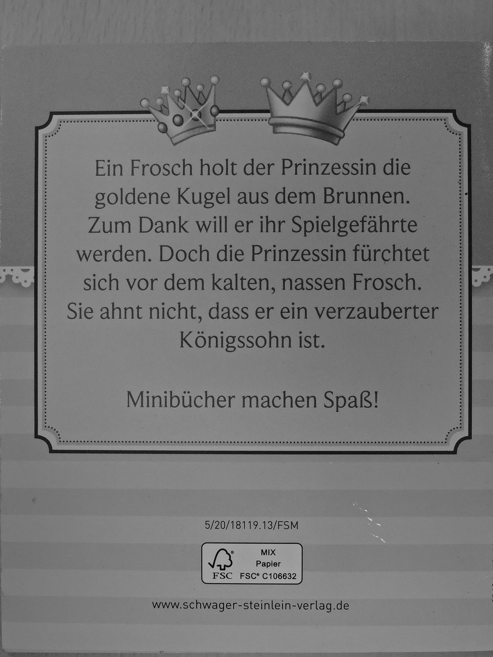 Der Froschkönig [antikvár]
