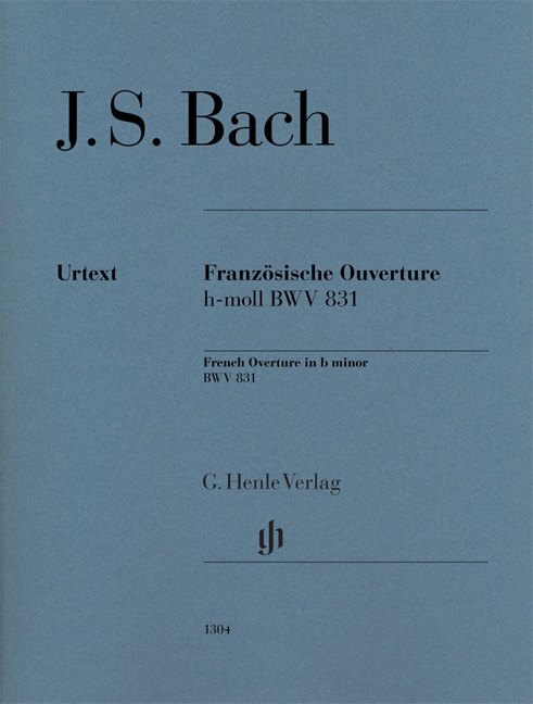 J. S. Bach - FRANZÖSISCHE OUVERTURE h-MOLL BWV 831 HERAUSG. R. STEGLICH, FINGERSATZ: H-M THEOPOLD)