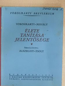 Vörösmarty Mihály élete, tanítása, jelentősége [antikvár]