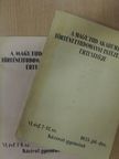 A. M. Szinyicin - A Magy. Tud. Akadémia Történettudományi Intézetének értesítője 1955. jan-dec. I-II. [antikvár]