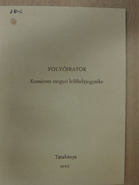 Folyóiratok [antikvár]