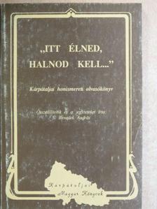 S. Benedek András - "Itt élned, halnod kell.." [antikvár]