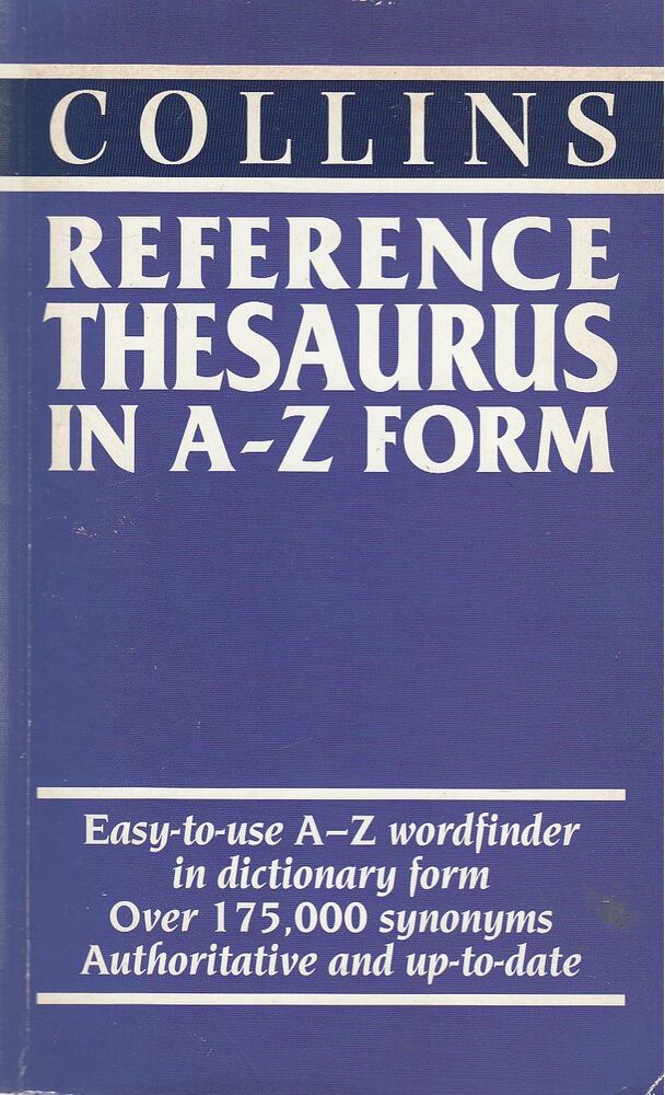 Patrick Hanks - Collins - Reference Thesaurus in A-Z form [antikvár]