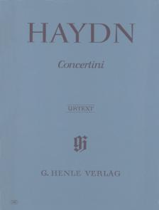 HAYDN J. - CONCERTINI FÜR KLAVIER MIT ZWEI VIOLINEN UND VIOLONCELLO URTEXT (H.WALTER)