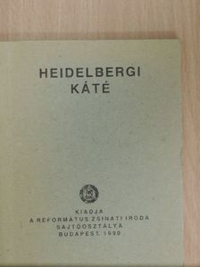 Olevianus Gáspár - Heidelbergi Káté [antikvár]