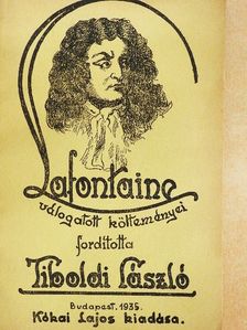 La Fontaine - Lafontaine válogatott költeményei [antikvár]