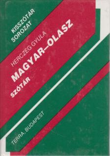HERCZEG GYULA - Magyar-olasz szótár [antikvár]