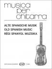 RÉGI SPANYOL MUZSIKA GITÁRRA (MOSÓCZI MIKLÓS) MUSICA PER CHITARRA SOROZAT