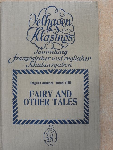 Fairy and other tales [antikvár]
