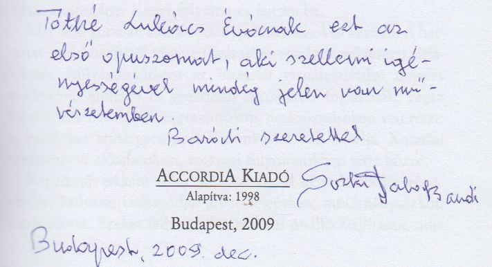 Sorki Dala Andor - Fohász fényért (dedikált) [antikvár]