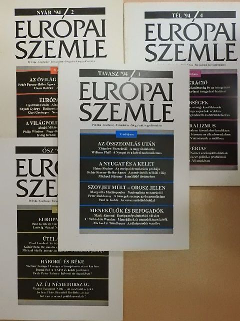 A. Gergely András - Európai Szemle 1994. tavasz-tél [antikvár]