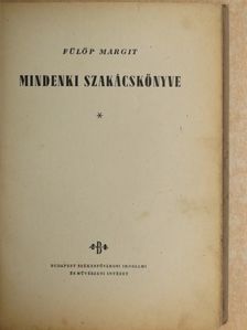 Mindenki szakácskönyve [antikvár]