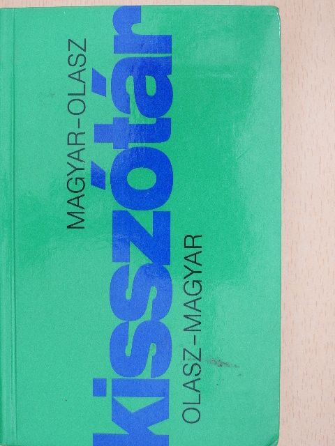 Magyar-olasz/olasz-magyar kisszótár [antikvár]