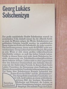 Georg Lukács - Solschenizyn [antikvár]