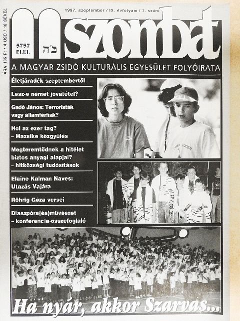 Elaine Kalman Naves - Szombat 1997. szeptember [antikvár]
