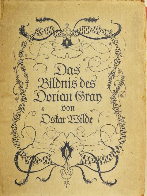 Oscar Wilde - Das Bildnis des Dorian Gray (gótbetűs) [antikvár]