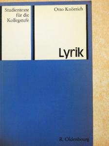 Lyrik [antikvár]