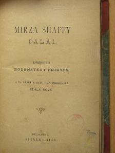 Bodenstedt Frigyes - Mirza Shaffy dalai [antikvár]