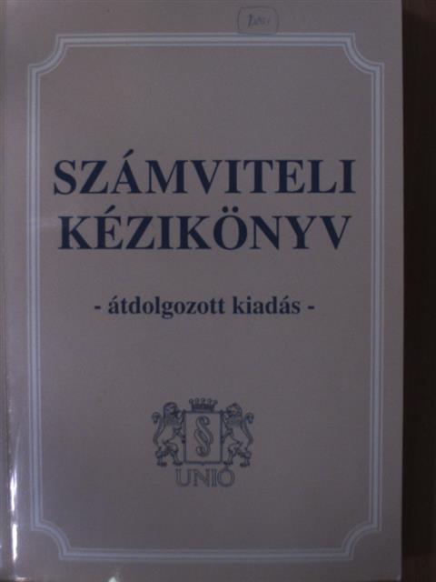 Dr. Bíró Tibor - Számviteli kézikönyv [antikvár]