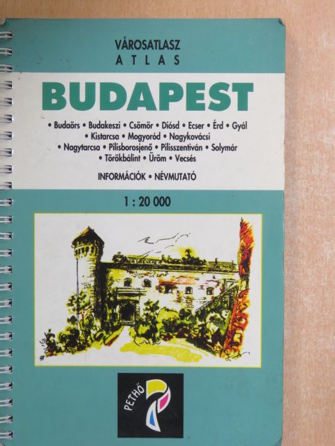 Ács Ferenc - Budapest városatlasz [antikvár]