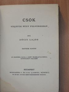 Dóczi Lajos - Csók [antikvár]