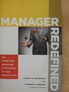 Stephen D. Harding - Manager Redefined [antikvár]