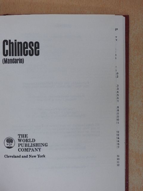 Chinese [antikvár]