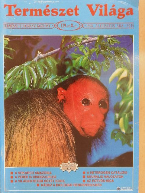 Asztalos Lajos - Természet Világa 1998. augusztus [antikvár]