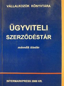 Ügyviteli szerződéstár [antikvár]
