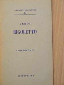 Fr. M. Piave - Verdi: Rigoletto [antikvár]