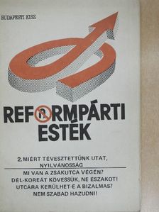 Reformpárti esték 2. [antikvár]