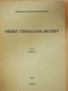 Schlegel Péter - Német társalgási jegyzet [antikvár]