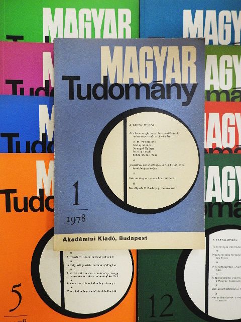 Ádám Antal - Magyar Tudomány 1978. (nem teljes évfolyam) [antikvár]