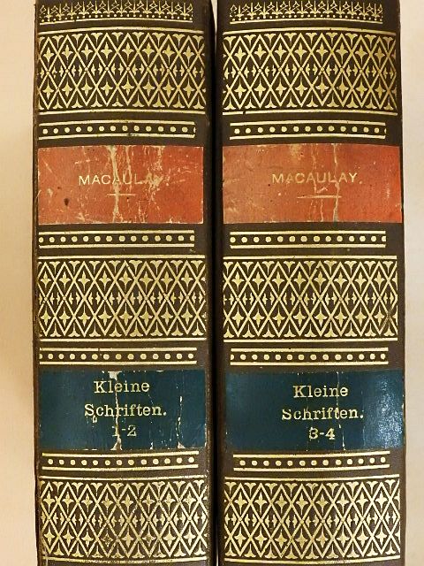 Thomas Babington Macaulay - Thomas Babington Macaulay's kleine geschichtliche und biographische Schriften I-IV. (gótbetűs) [antikvár]