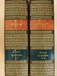 Thomas Babington Macaulay - Thomas Babington Macaulay's kleine geschichtliche und biographische Schriften I-IV. (gótbetűs) [antikvár]