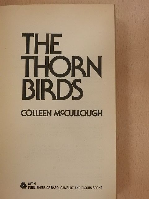 Colleen McCullough - The Thorn Birds [antikvár]