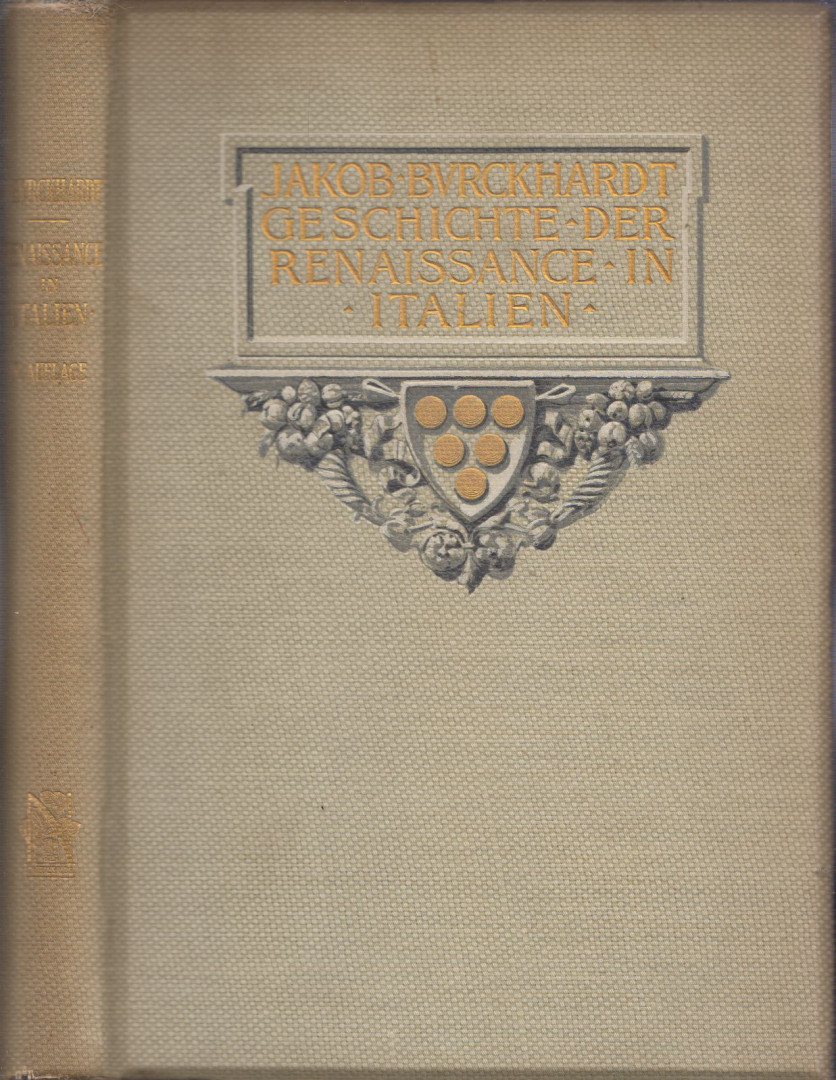 Jacob Burckhardt - Geschichte der Renaissance in Italien [antikvár]