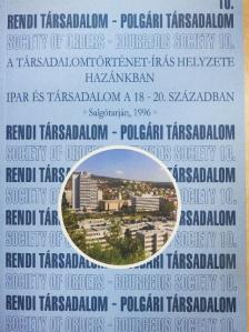 Á. Varga László - Rendi társadalom - Polgári társadalom 10. [antikvár]