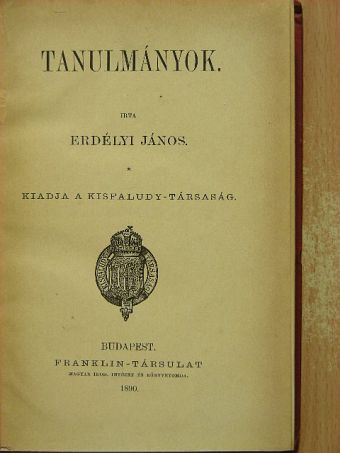 Erdélyi János - Tanulmányok [antikvár]