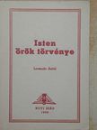 Lorencin Antal - Isten örök törvénye [antikvár]