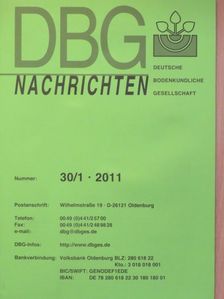 P. Hugenroth - DBG Nachrichten 2011/1. [antikvár]
