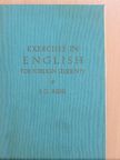 J. O. Judd - Exercises in English for Foreign Students [antikvár]